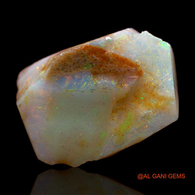 5.00 Cts Natural Australian Fire Opal Loose Gemstone Fancy Rough 14x10x4 mm RB-955