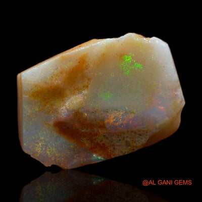 5.00 Cts Natural Australian Fire Opal Loose Gemstone Fancy Rough 14x10x4 mm RB-955