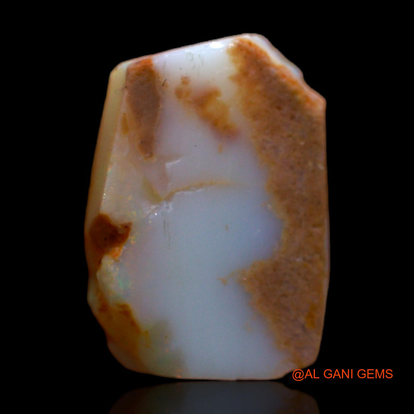 5.00 Cts Natural Australian Fire Opal Loose Gemstone Fancy Rough 14x10x4 mm RB-955