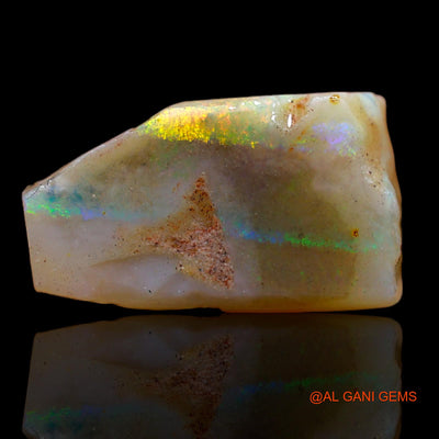 Natural Untreated Fire Opal Loose Gemstone Fancy Rough From Australia 9.15 Cts 19x11x5 mm RB-95