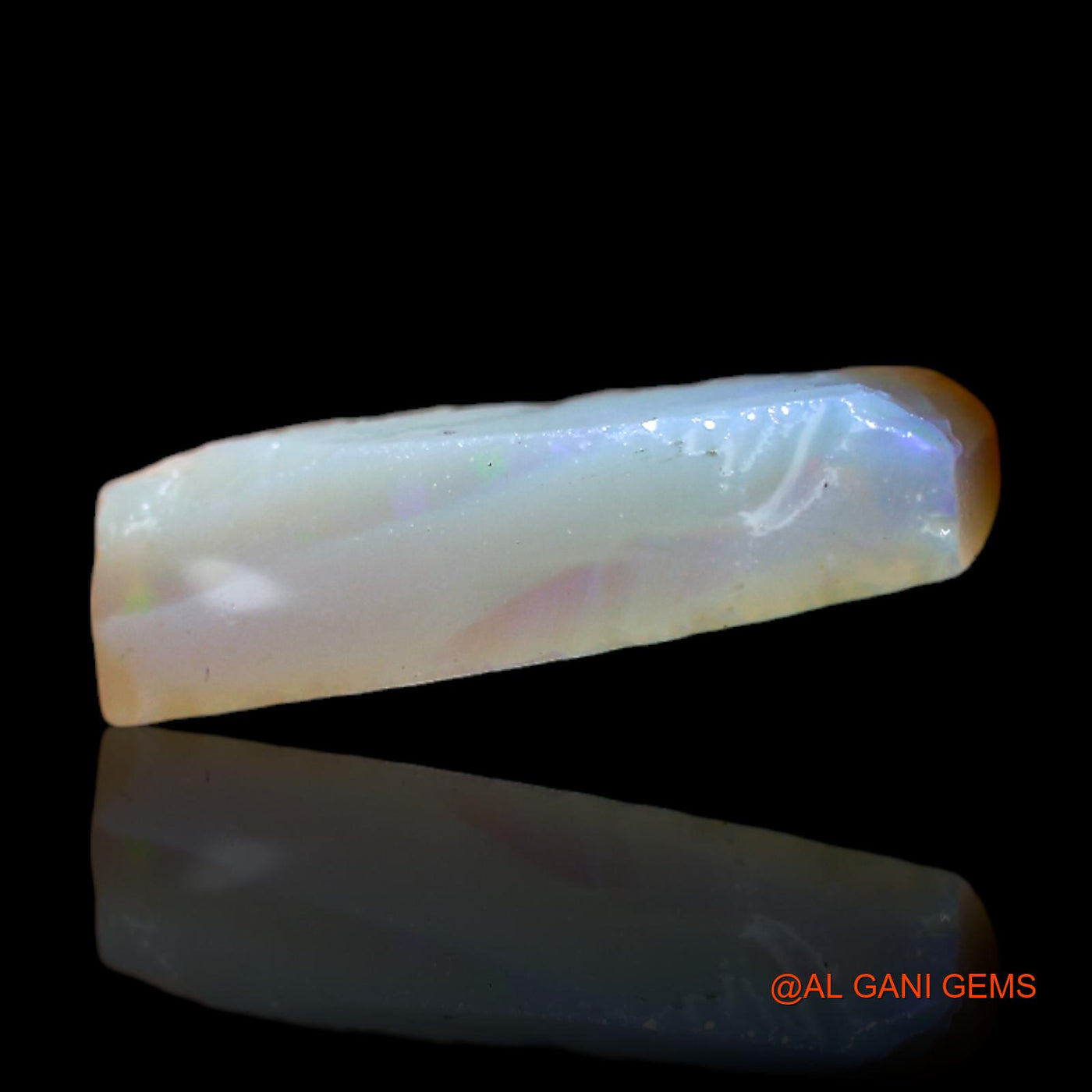 Natural Untreated Fire Opal Loose Gemstone Fancy Rough From Australia 4.00 Cts 16x9x4 mm RB-963