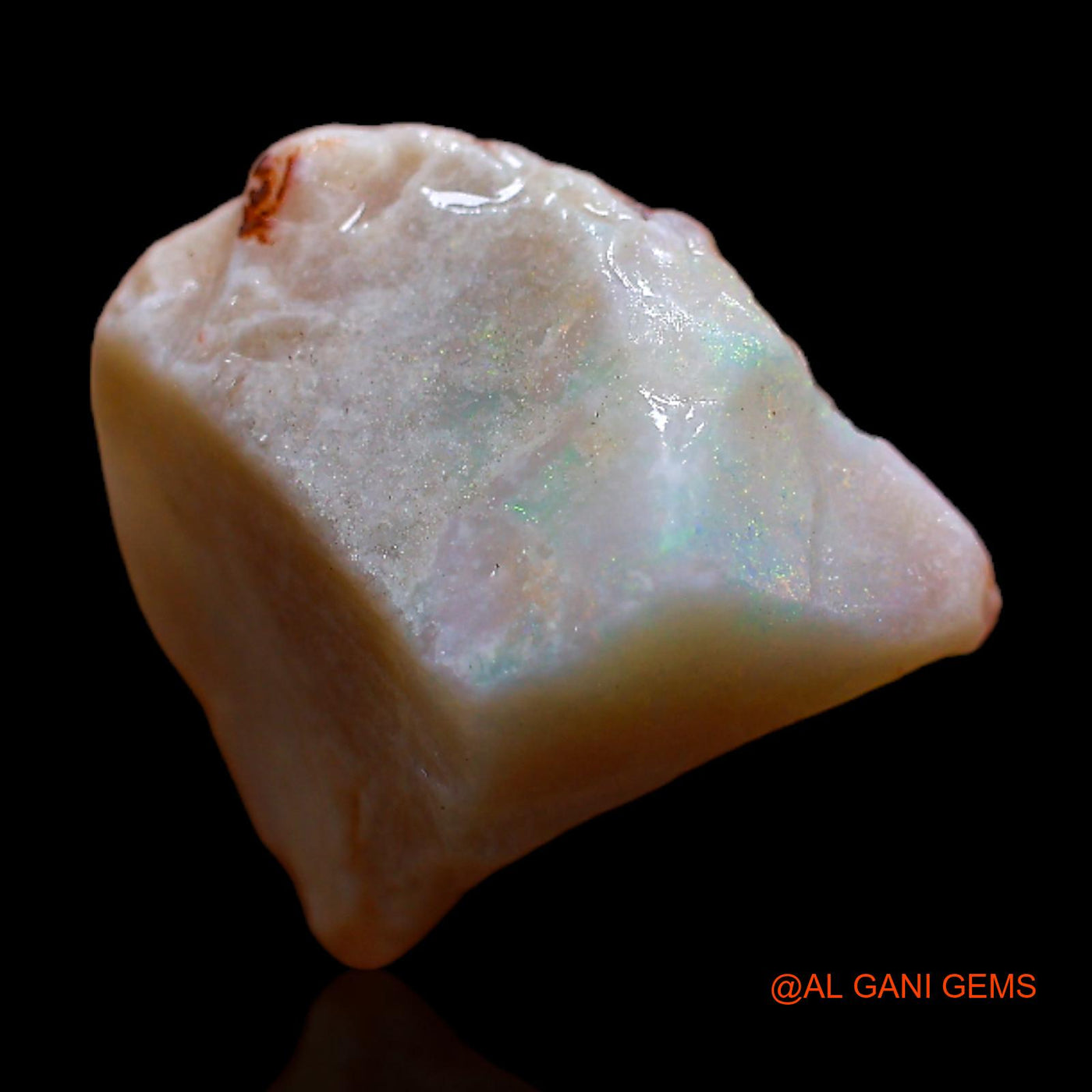 6.00 Cts Unheated Australian Fire Opal Loose Gemstone Fancy Rough Natural 12x12x8 mm RB-965