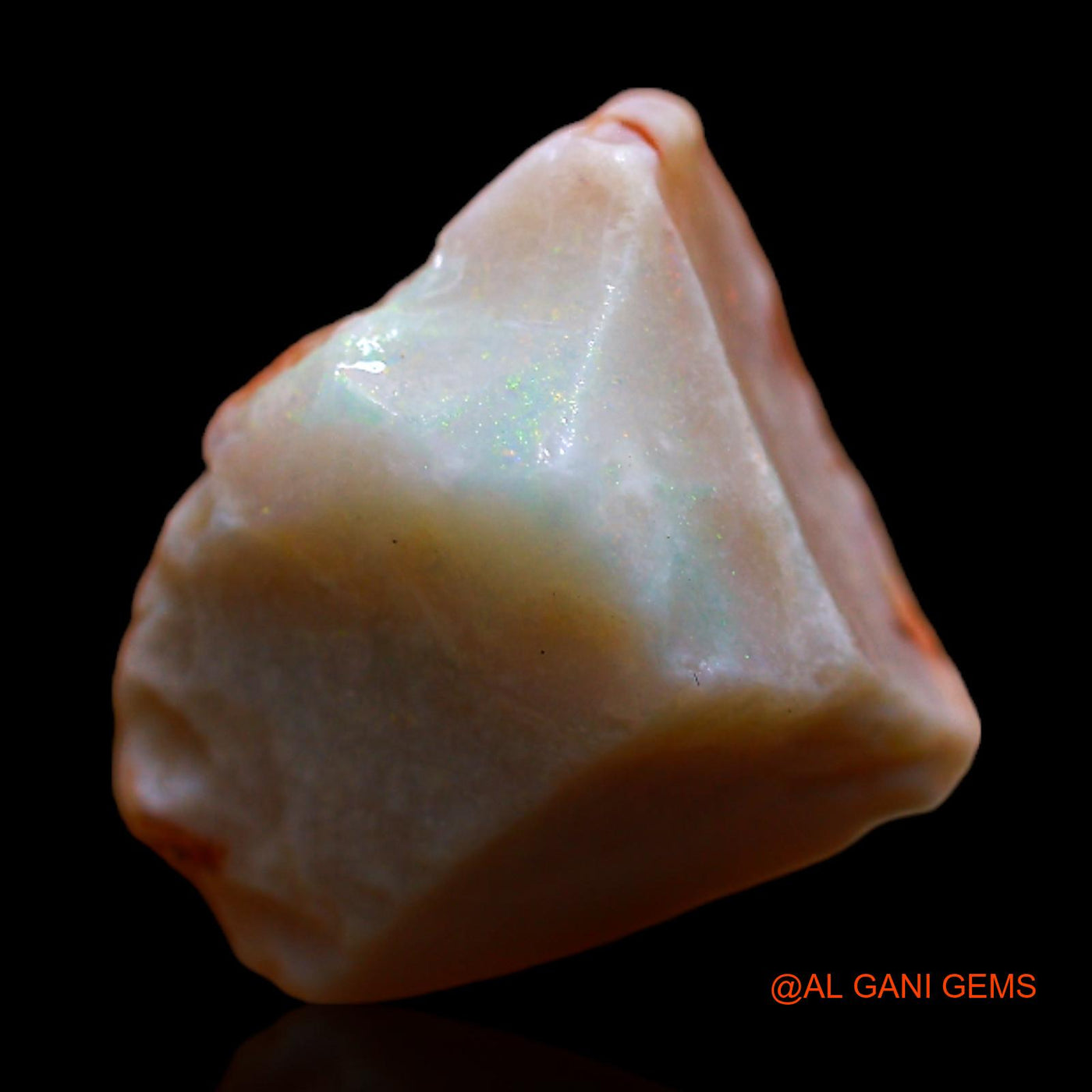 6.00 Cts Unheated Australian Fire Opal Loose Gemstone Fancy Rough Natural 12x12x8 mm RB-965