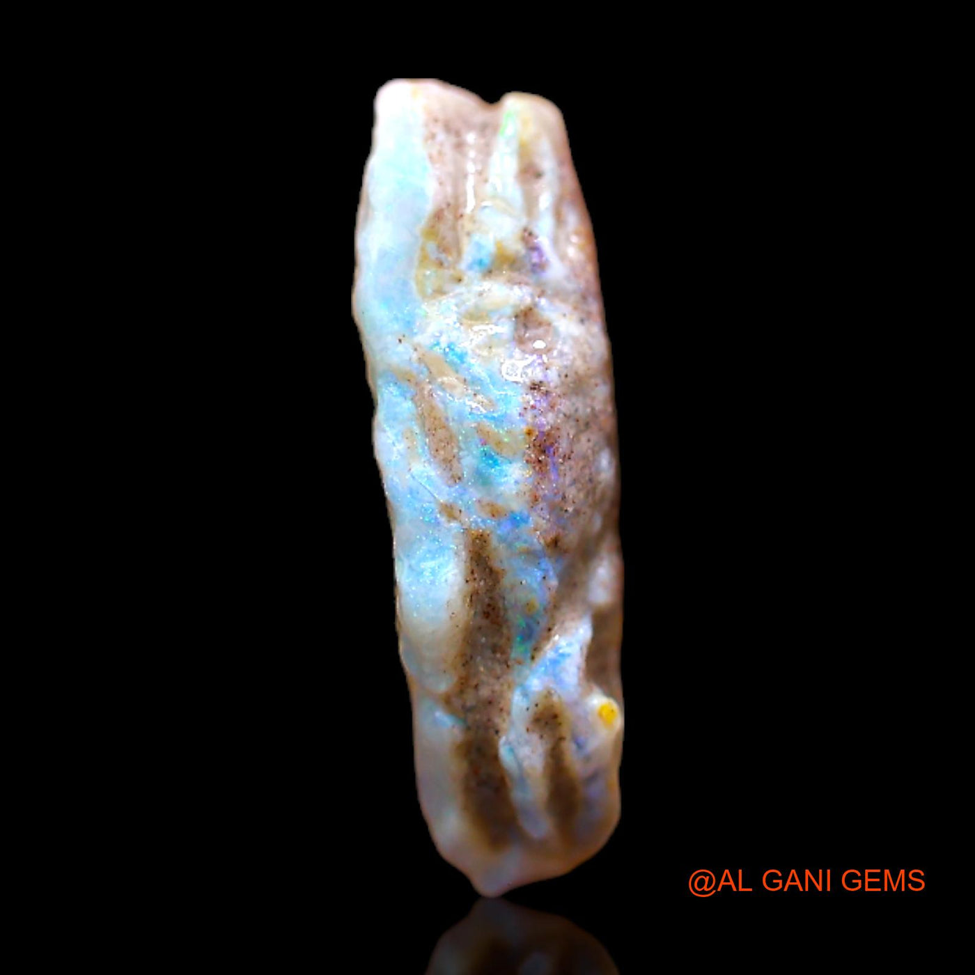 3.00 Cts Natural Australian Fire Opal Fancy Rough Loose Gemstone For Jewelry 15x10x4 mm RB-968