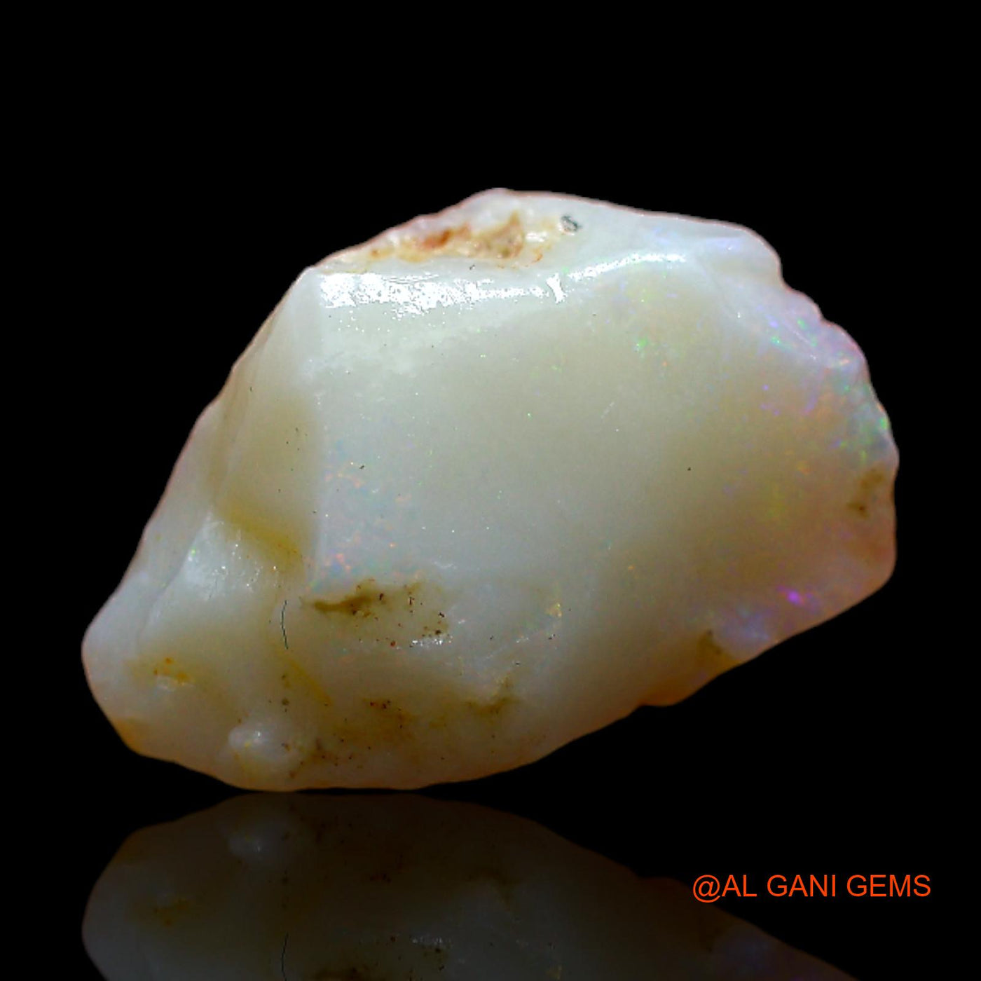 4.00 Cts Natural Australian Fire Opal Loose Gemstone Fancy Rough 15x9x6 mm RB-971