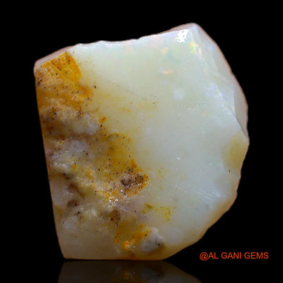 5.00 Cts Natural Australian Fire Opal Loose Gemstone Fancy Rough 12x11x5 mm RB-972