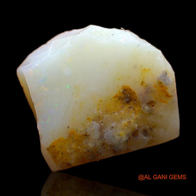 5.00 Cts Natural Australian Fire Opal Loose Gemstone Fancy Rough 12x11x5 mm RB-972