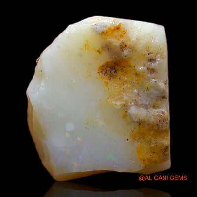 5.00 Cts Natural Australian Fire Opal Loose Gemstone Fancy Rough 12x11x5 mm RB-972