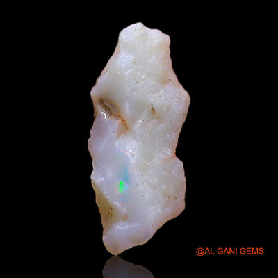 Natural Fire Opal Gemstone 3.00 Cts Loose Fancy Rough From Australia 19x8x4 mm RB-973