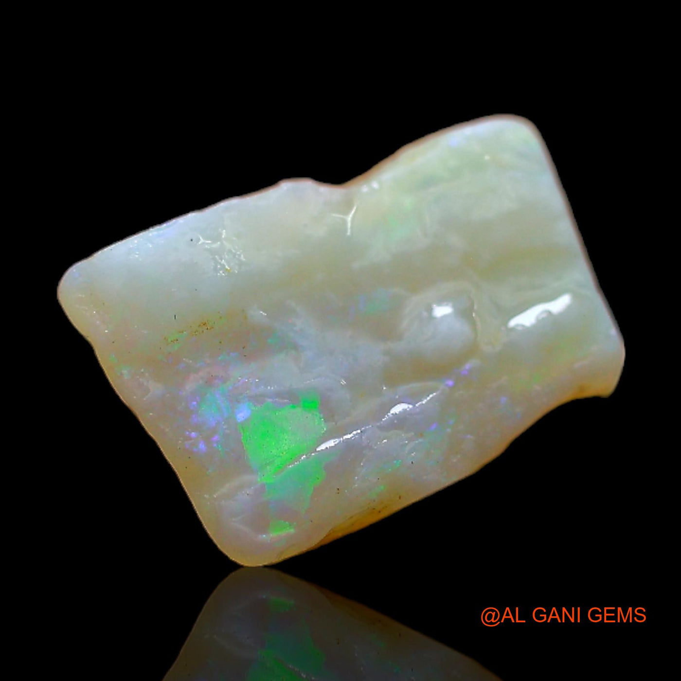 4.00 Cts Unheated Australian Fire Opal Loose Gemstone Fancy Rough Natural 12x8x5 mm RB-974