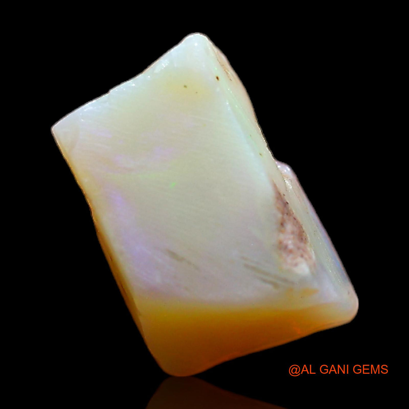4.00 Cts Unheated Australian Fire Opal Loose Gemstone Fancy Rough Natural 12x8x5 mm RB-974