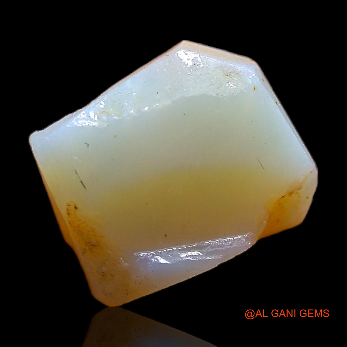 4.00 Cts Unheated Australian Fire Opal Loose Gemstone Fancy Rough Natural 12x9x5 mm RB-977