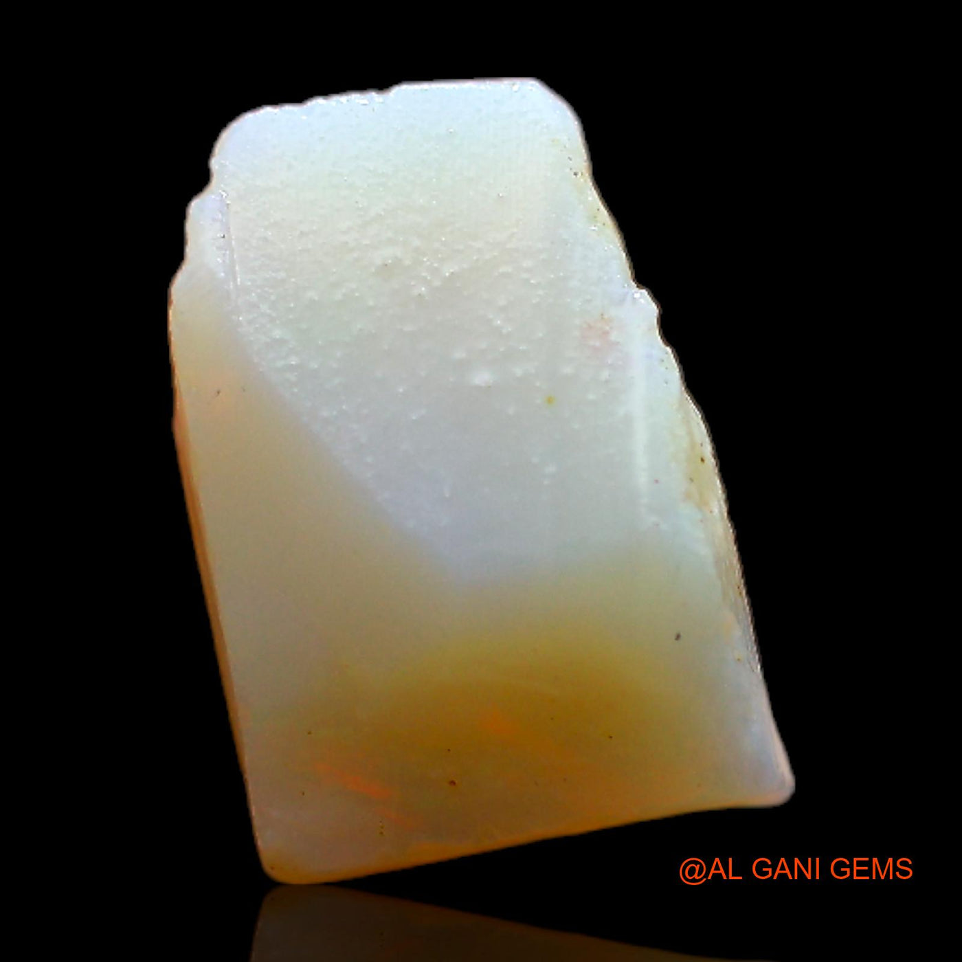 4.00 Cts Natural Australian Fire Opal Loose Gemstone Fancy Rough 12x8x5 mm RB-979
