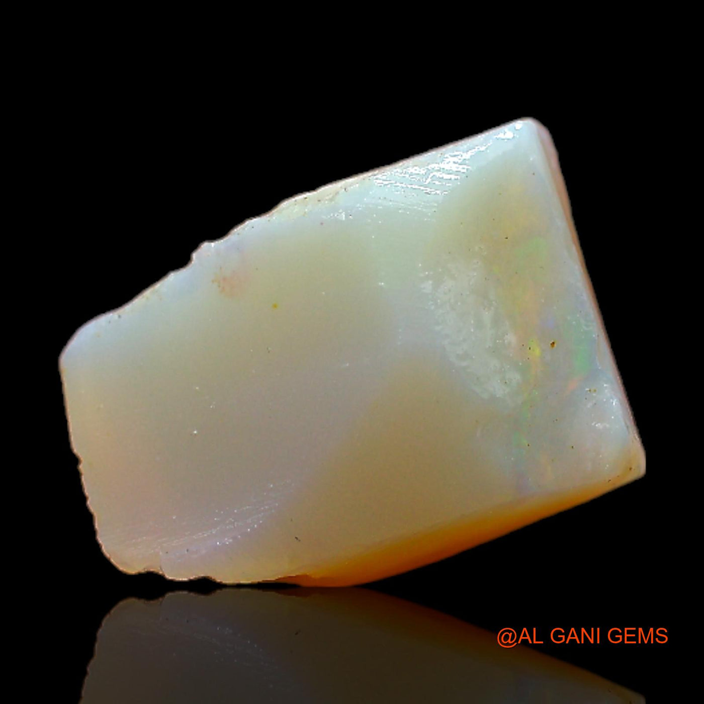 4.00 Cts Natural Australian Fire Opal Loose Gemstone Fancy Rough 12x8x5 mm RB-979