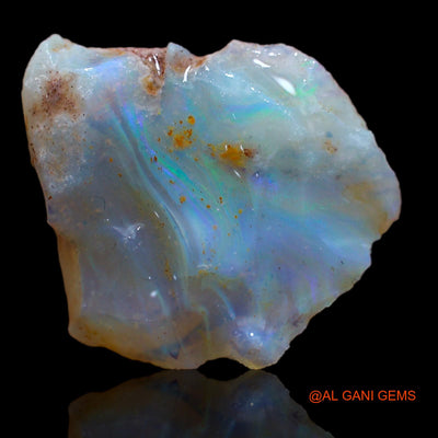 10.35 Cts Unheated Australian Fire Opal Loose Gemstone Fancy Rough Natural 17x15x7 mm RB-97