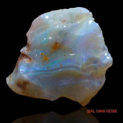10.35 Cts Unheated Australian Fire Opal Loose Gemstone Fancy Rough Natural 17x15x7 mm RB-97