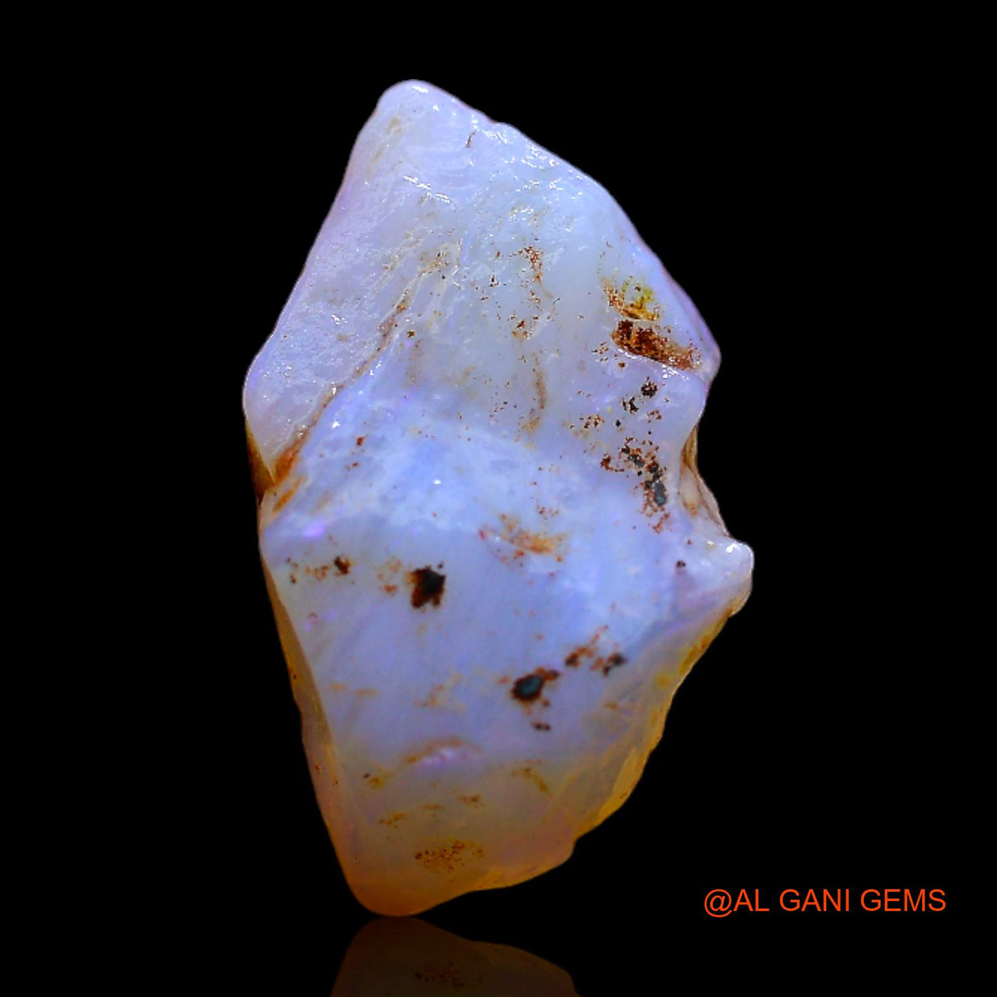 3.00 Cts Natural Australian Fire Opal Fancy Rough Loose Gemstone For Jewelry 10x9x3 mm RB-981