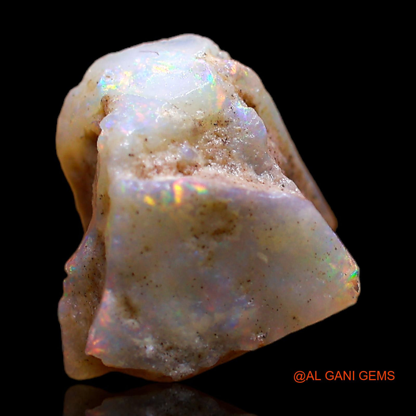 5.00 Cts Natural Australian Fire Opal Loose Gemstone Fancy Rough 12x11x10 mm RB-982