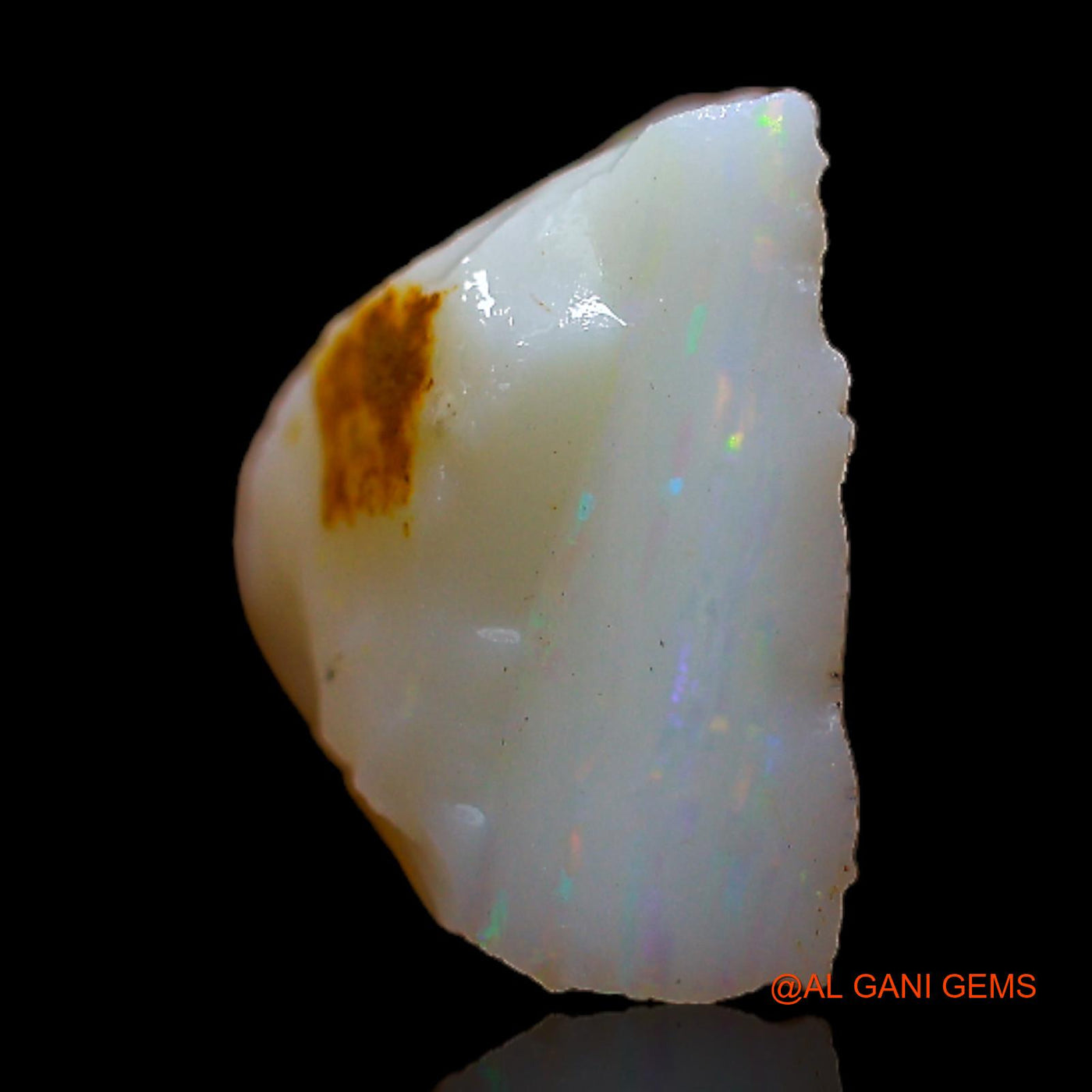 3.00 Cts Natural Australian Fire Opal Loose Gemstone Fancy Rough 13x13x5 mm RB-983