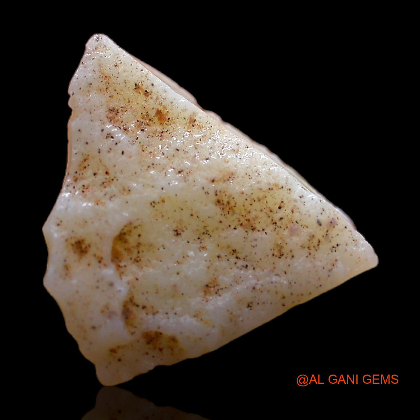 3.00 Cts Natural Australian Fire Opal Loose Gemstone Fancy Rough 13x13x5 mm RB-983