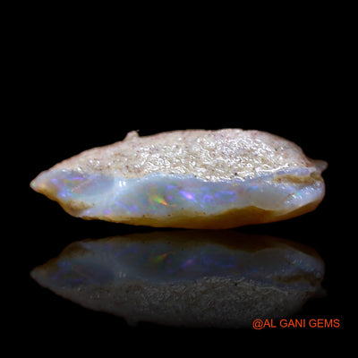 Natural Untreated Fire Opal Loose Gemstone Fancy Rough From Australia 3.00 Cts 16x10x5 mm RB-984