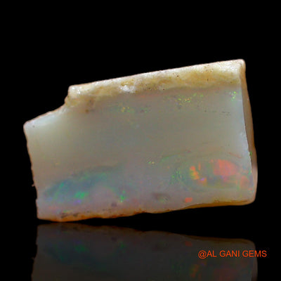 Natural Untreated Fire Opal Loose Gemstone Fancy Rough From Australia 3.00 Cts 13x8x4 mm RB-985