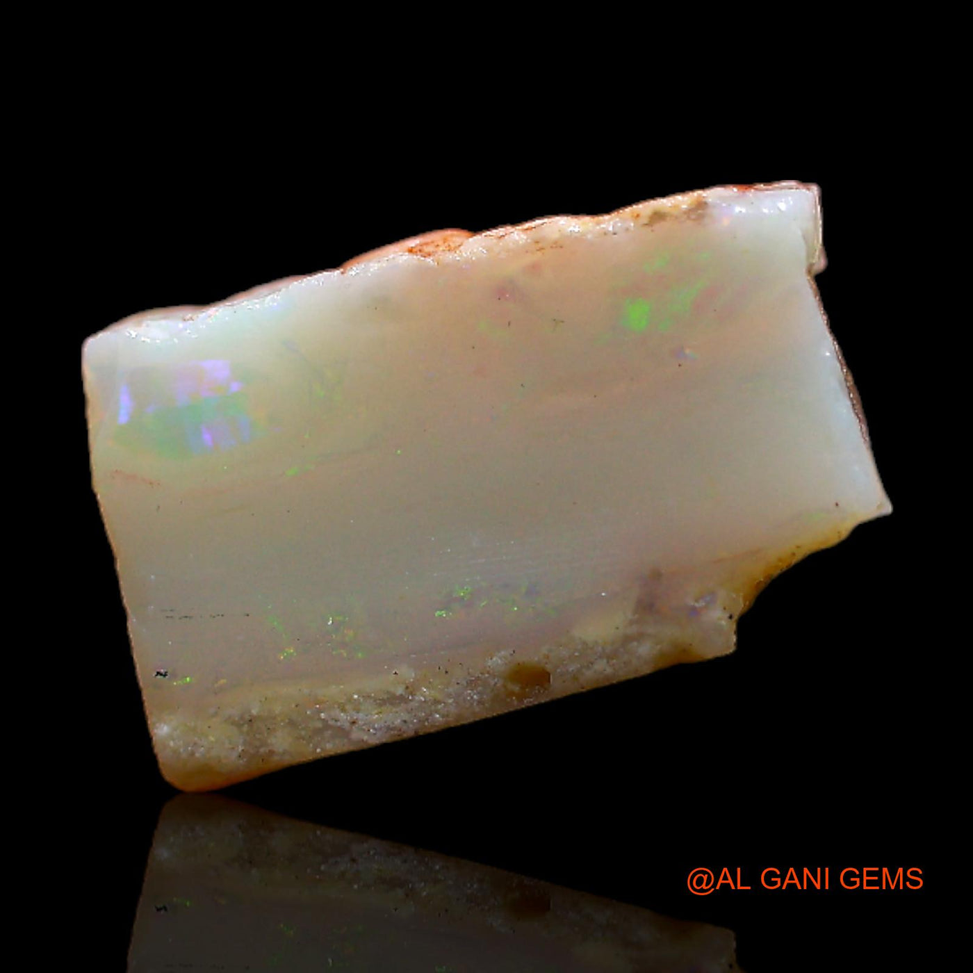 Natural Untreated Fire Opal Loose Gemstone Fancy Rough From Australia 3.00 Cts 13x8x4 mm RB-985
