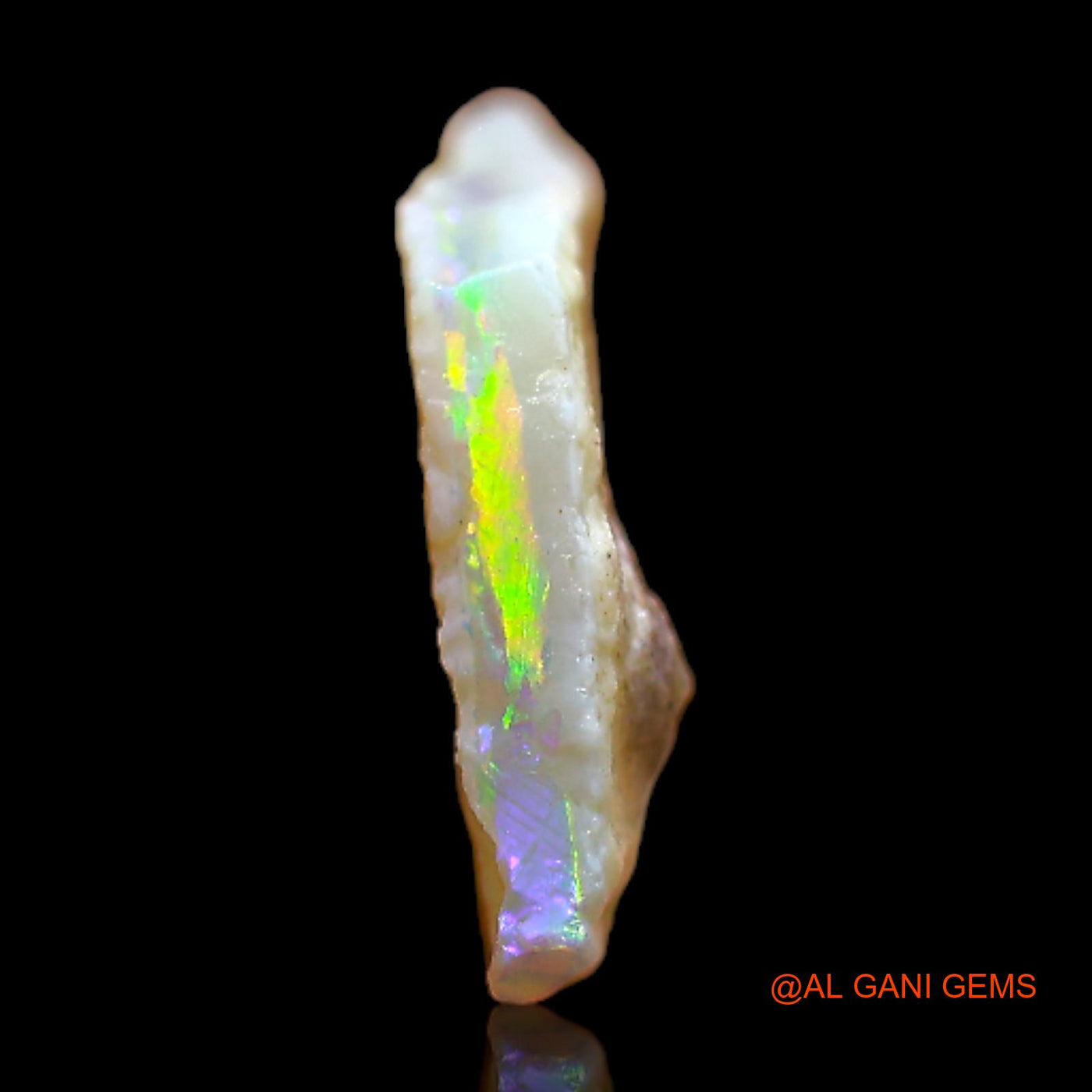 2.00 Cts Natural Australian Fire Opal Fancy Rough Loose Gemstone For Jewelry 11x11x3 mm RB-986