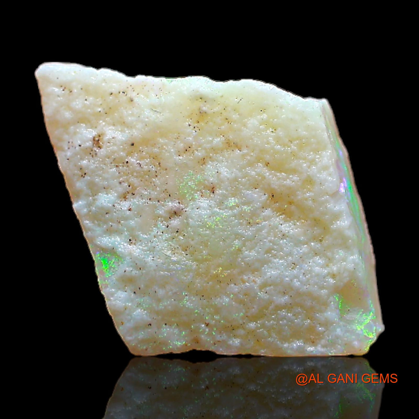 2.00 Cts Natural Australian Fire Opal Fancy Rough Loose Gemstone For Jewelry 11x11x3 mm RB-986