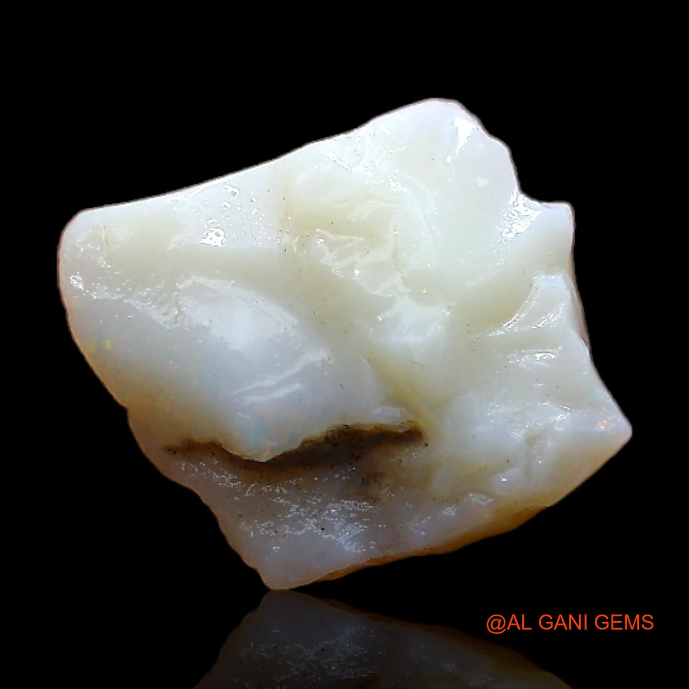 2.00 Cts Natural Australian Fire Opal Loose Gemstone Fancy Rough 12x11x3 mm RB-988