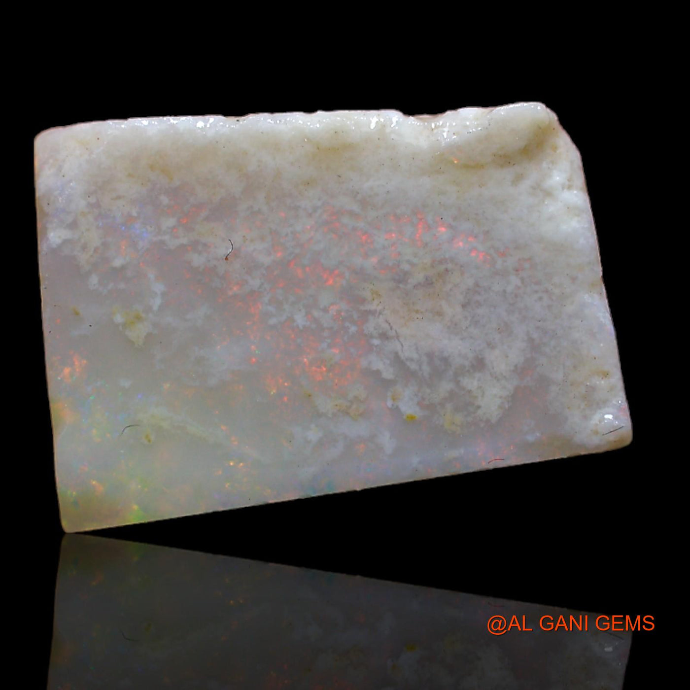 8.70 Cts Natural Australian Fire Opal Fancy Rough Loose Gemstone For Jewelry 17x12x4 mm RB-98