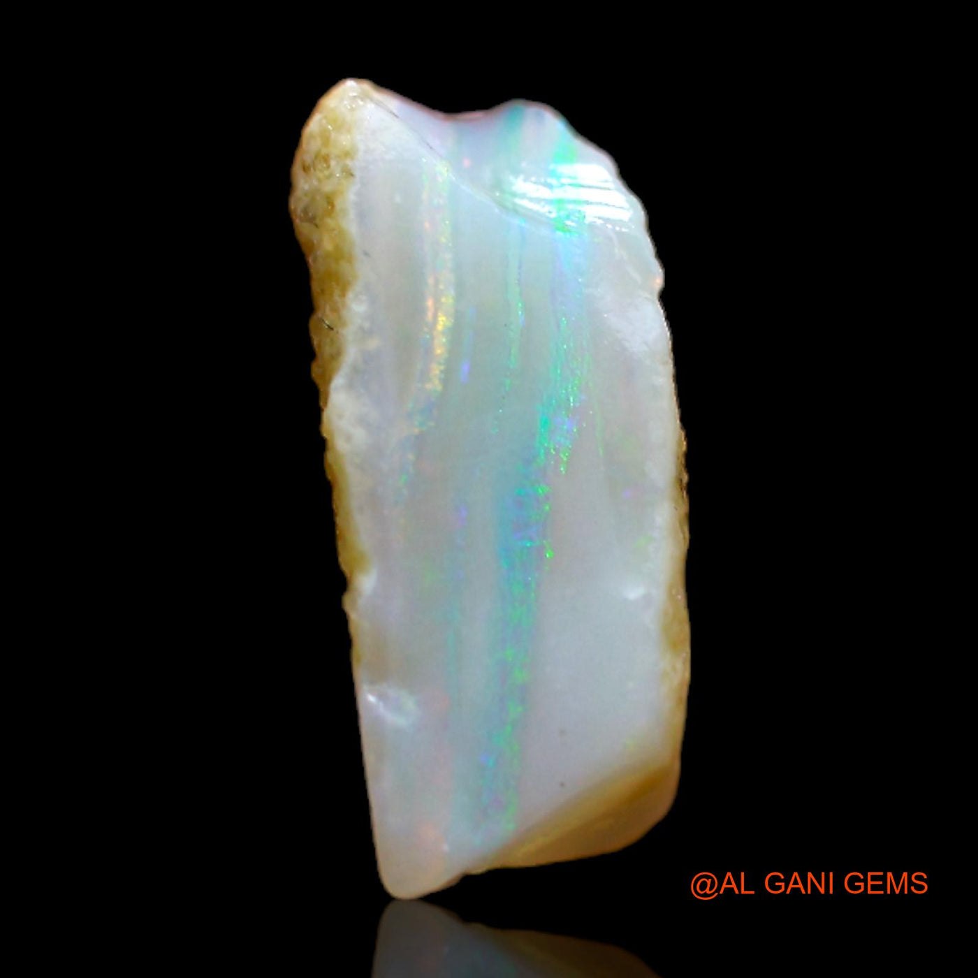 2.00 Cts Natural Australian Fire Opal Fancy Rough Loose Gemstone For Jewelry 13x6x4 mm RB-990