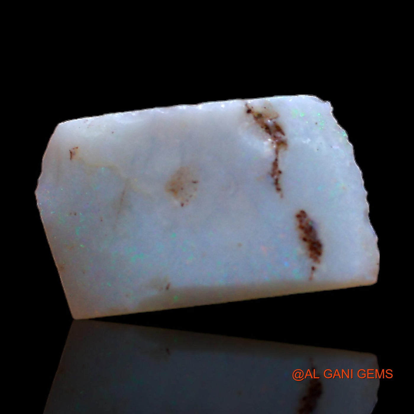 1.00 Cts Natural Australian Fire Opal Fancy Rough Loose Gemstone For Jewelry 12x7x2 mm RB-991