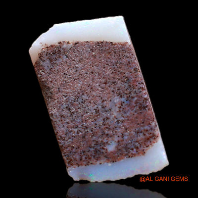 1.00 Cts Natural Australian Fire Opal Fancy Rough Loose Gemstone For Jewelry 12x7x2 mm RB-991