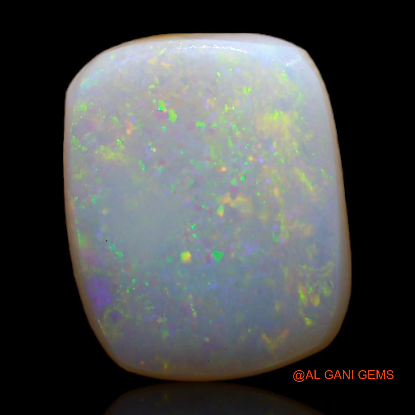 2.30 Cts Natural Australian Fire Opal Loose Gemstone Square Rough 11x9x2 mm RC-1000