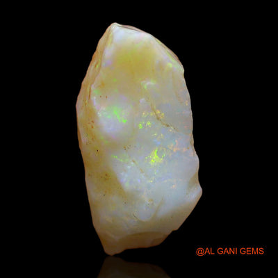 Natural Fire Opal Gemstone 8.00 Cts Loose Fancy Rough From Australia 18x9x8 mm RC-100