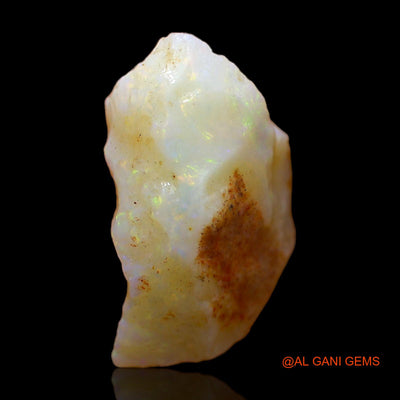 Natural Fire Opal Gemstone 8.00 Cts Loose Fancy Rough From Australia 18x9x8 mm RC-100