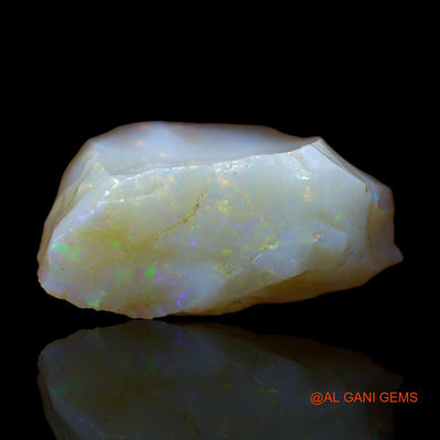 Natural Fire Opal Gemstone 8.00 Cts Loose Fancy Rough From Australia 18x9x8 mm RC-100
