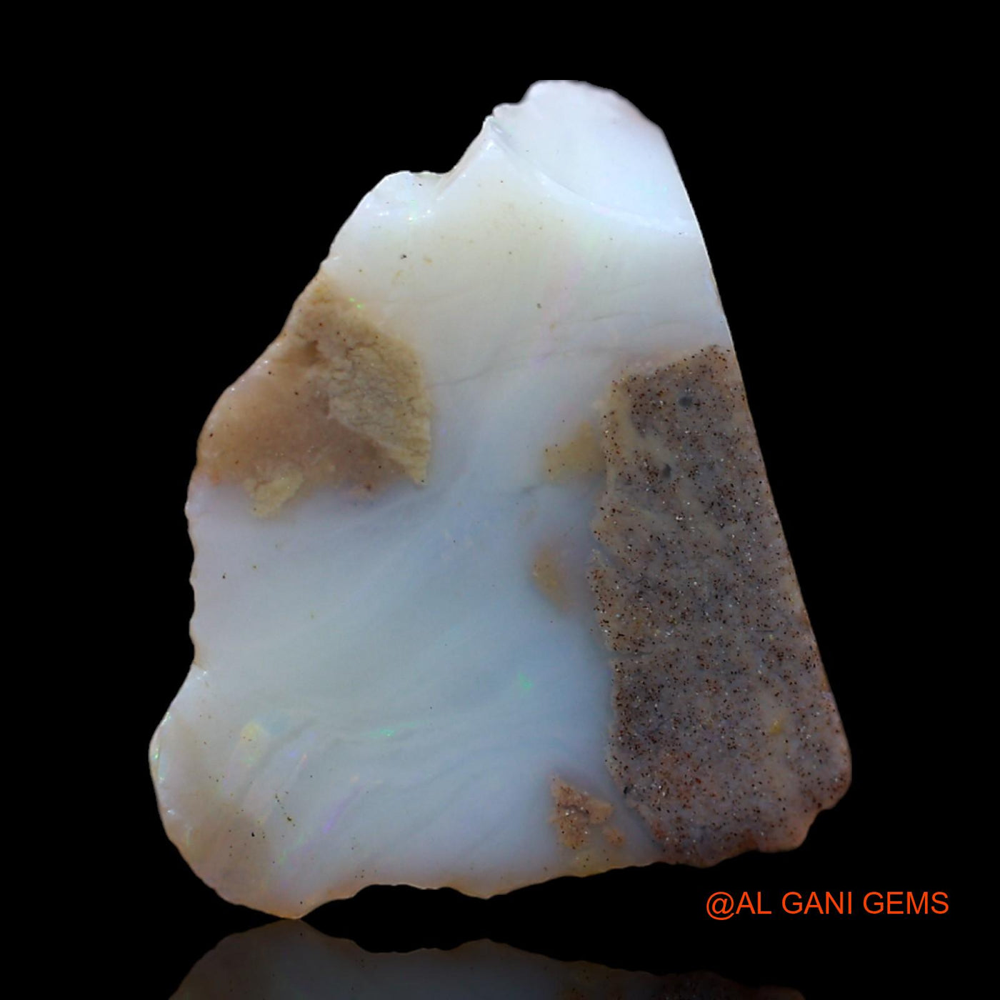 11.00 Cts Natural Australian Fire Opal Fancy Rough Loose Gemstone For Jewelry 18x15x8 mm RC-102