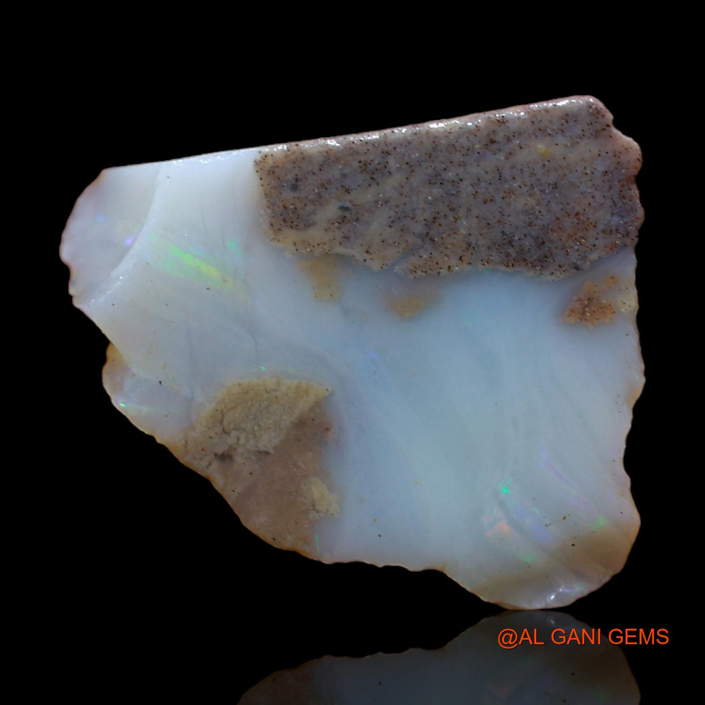 11.00 Cts Natural Australian Fire Opal Fancy Rough Loose Gemstone For Jewelry 18x15x8 mm RC-102