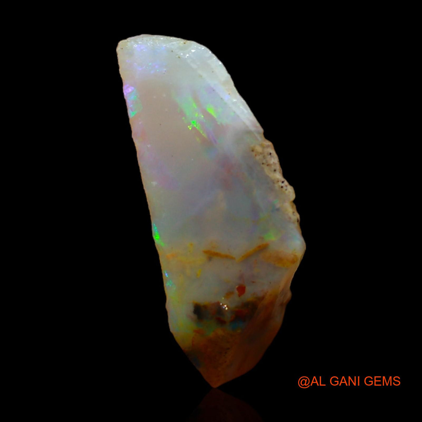 6.00 Cts Natural Australian Fire Opal Fancy Rough Loose Gemstone For Jewelry 19x14x7 mm RC-103