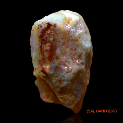 Natural Untreated Fire Opal Loose Gemstone Fancy Rough From Australia 7.00 Cts 18x11x6 mm RC-104