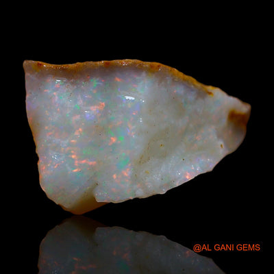 7.00 Cts Natural Australian Fire Opal Fancy Rough Loose Gemstone For Jewelry 16x9x9 mm RC-106