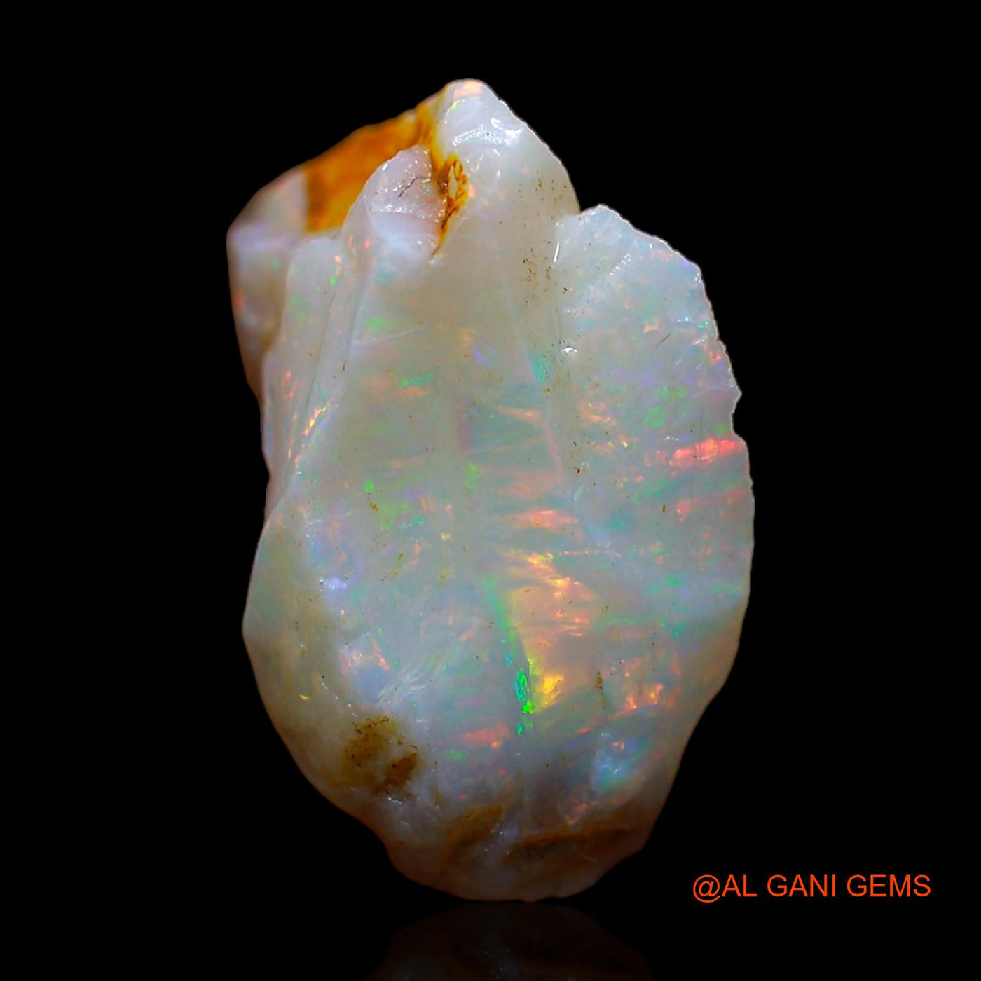 7.00 Cts Natural Australian Fire Opal Fancy Rough Loose Gemstone For Jewelry 16x9x9 mm RC-106