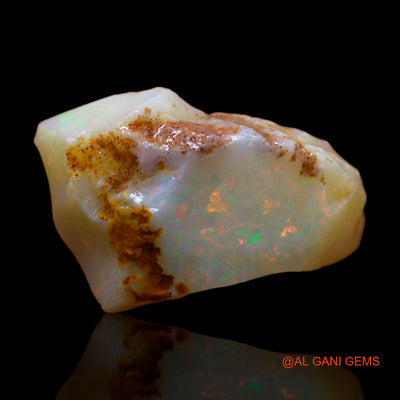 7.00 Cts Natural Australian Fire Opal Loose Gemstone Fancy Rough 15x10x8 mm RC-107