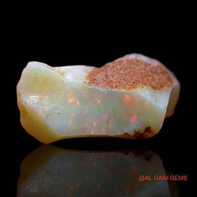 7.00 Cts Natural Australian Fire Opal Loose Gemstone Fancy Rough 15x10x8 mm RC-107