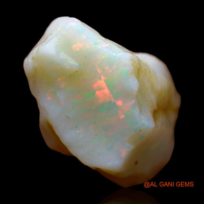 9.00 Cts Natural Australian Fire Opal Loose Gemstone Fancy Rough 17x11x10 mm RC-108