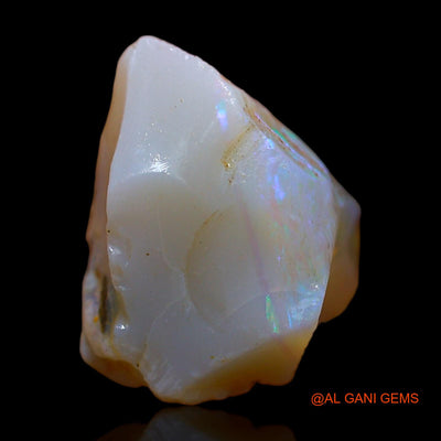 Natural Untreated Fire Opal Loose Gemstone Fancy Rough From Australia 9.00 Cts 16x11x10 mm RC-109