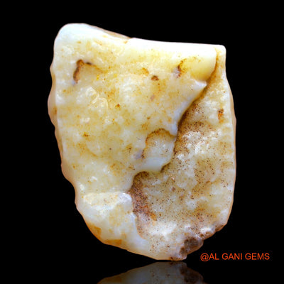 Natural Fire Opal Gemstone 20.00 Cts Loose Fancy Rough From Australia 27x23x5 mm RC-10