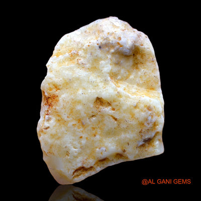 Natural Fire Opal Gemstone 20.00 Cts Loose Fancy Rough From Australia 27x23x5 mm RC-10